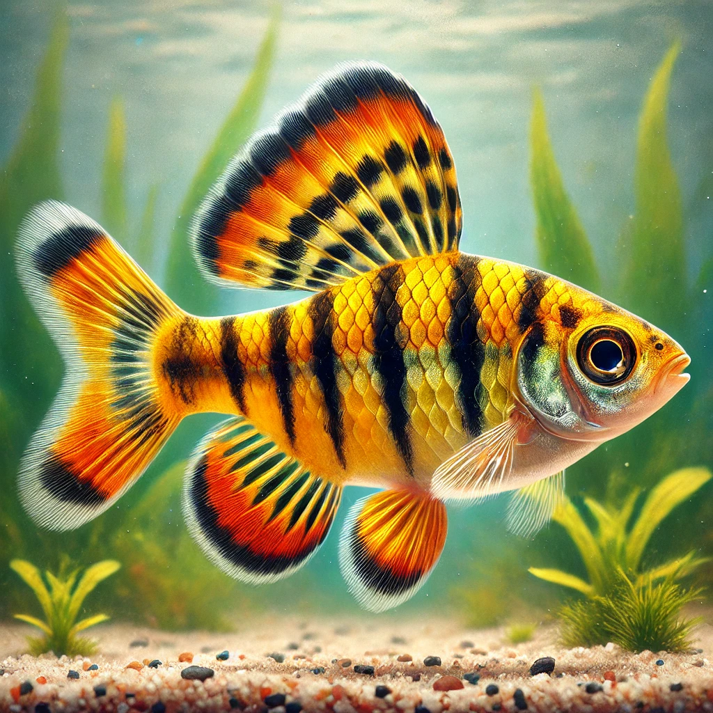 Barbus cumingi (Брадати от Цейлон)