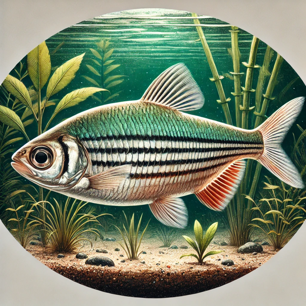 Barbus everetti (Клоун брадат)