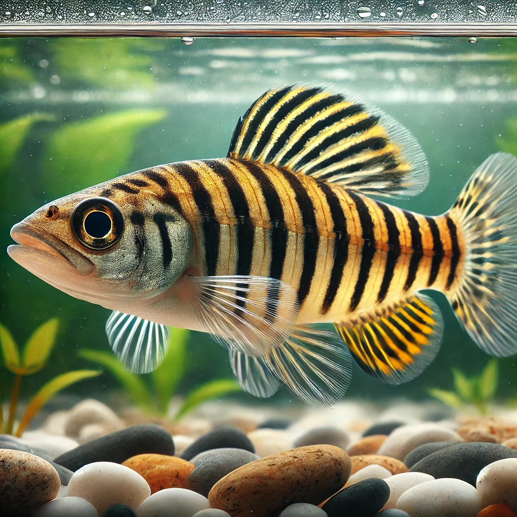 Barbus fasciatus Брадати