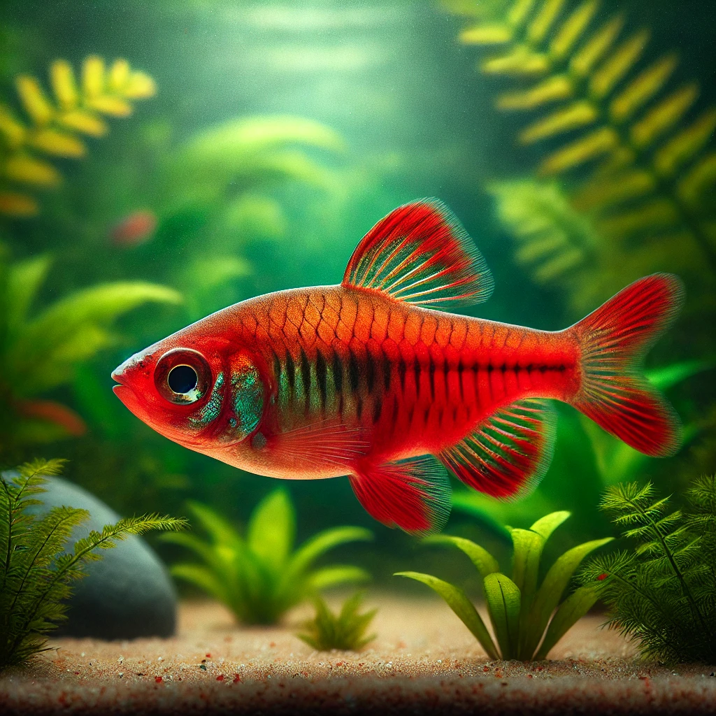 Barbus titteya (Брадати череша)