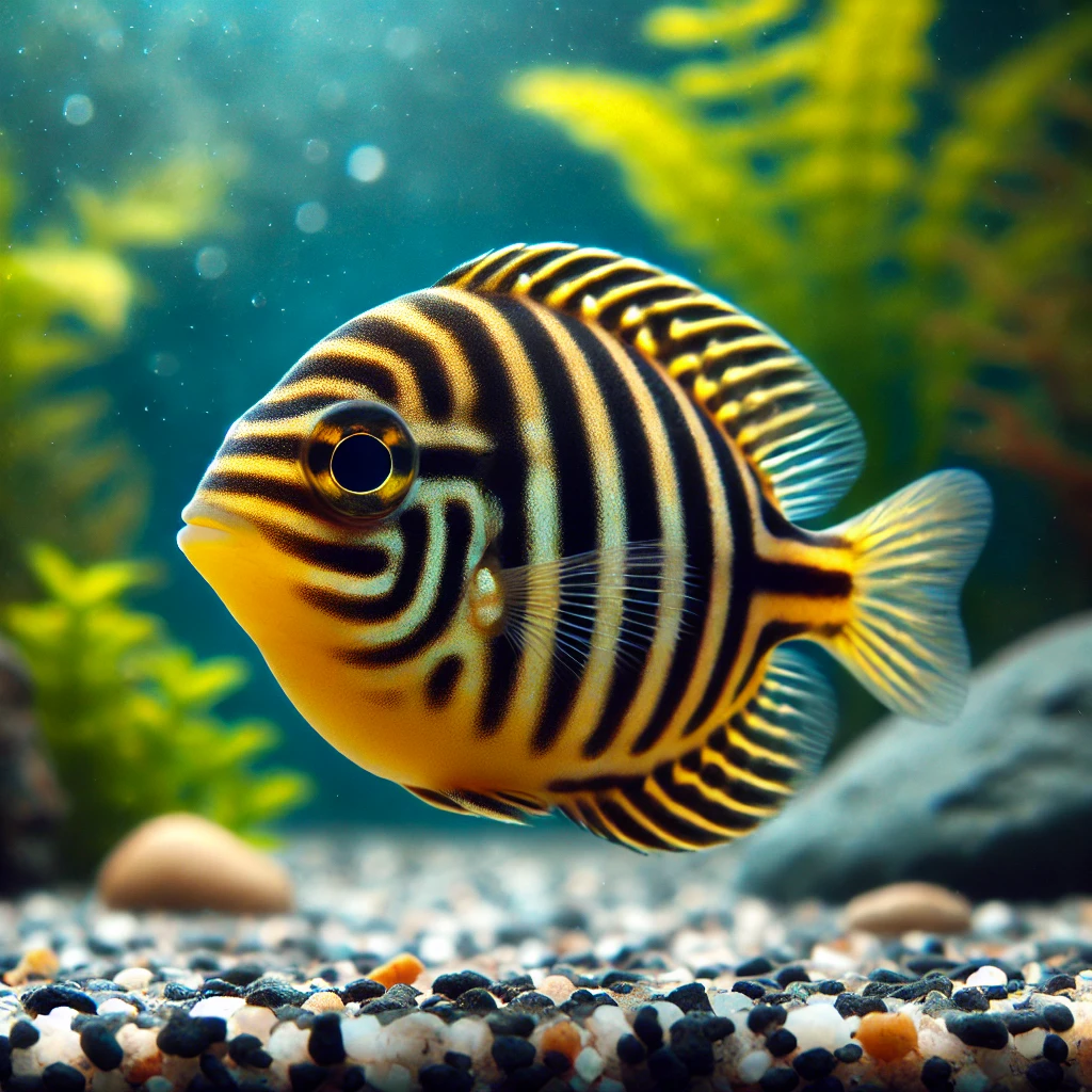 Brachygobius doriae (Пчелна риба, риба от пчели)