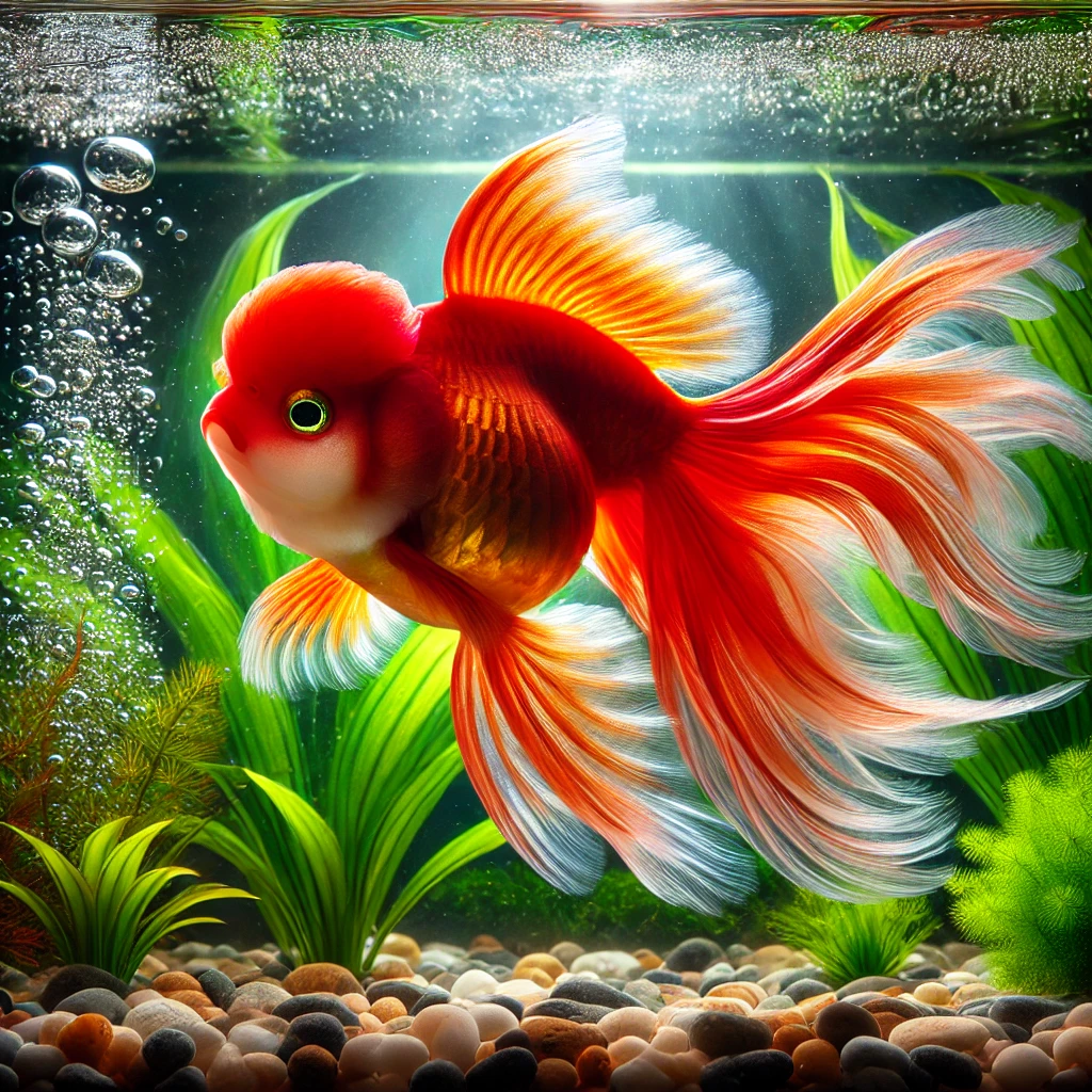 Carassius auratus rouge Златна рибка