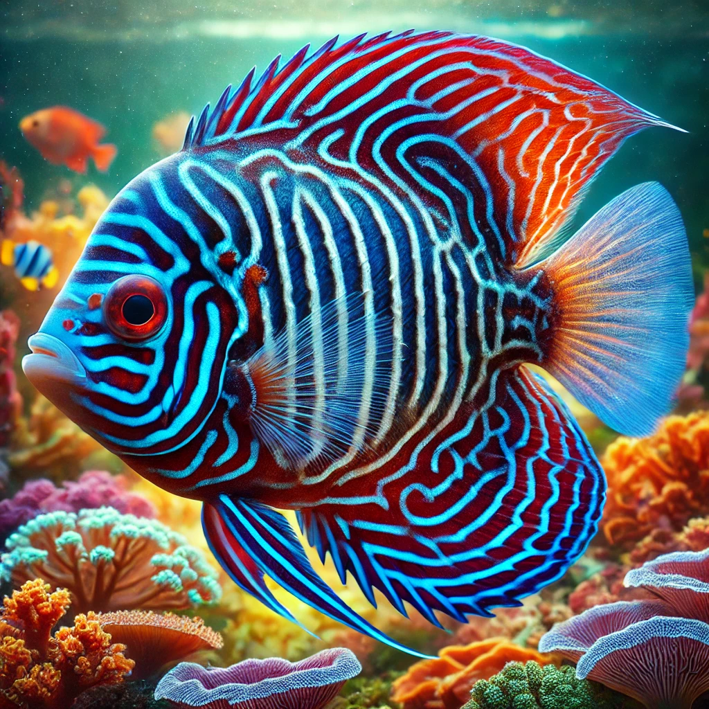 Centropyge bispinosus Тъмна ангелска риба
