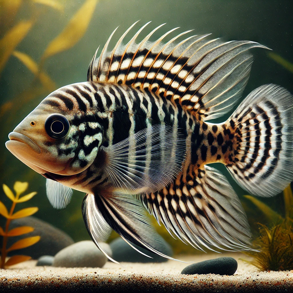 Crenicara filamentosa Решетка Cichlid