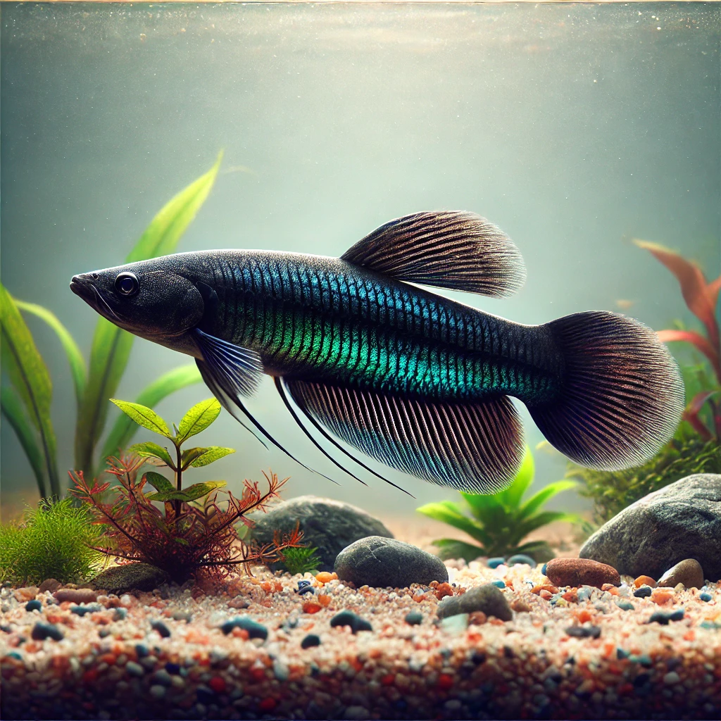 Cynolebias nigripinnis Аржентинска перла с черни перки