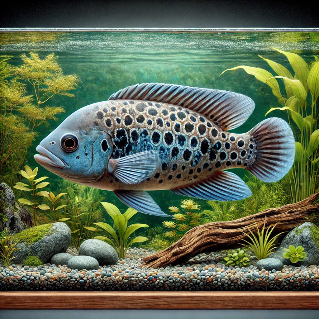 Cyrtocara polystigma (Хапло забеляза)