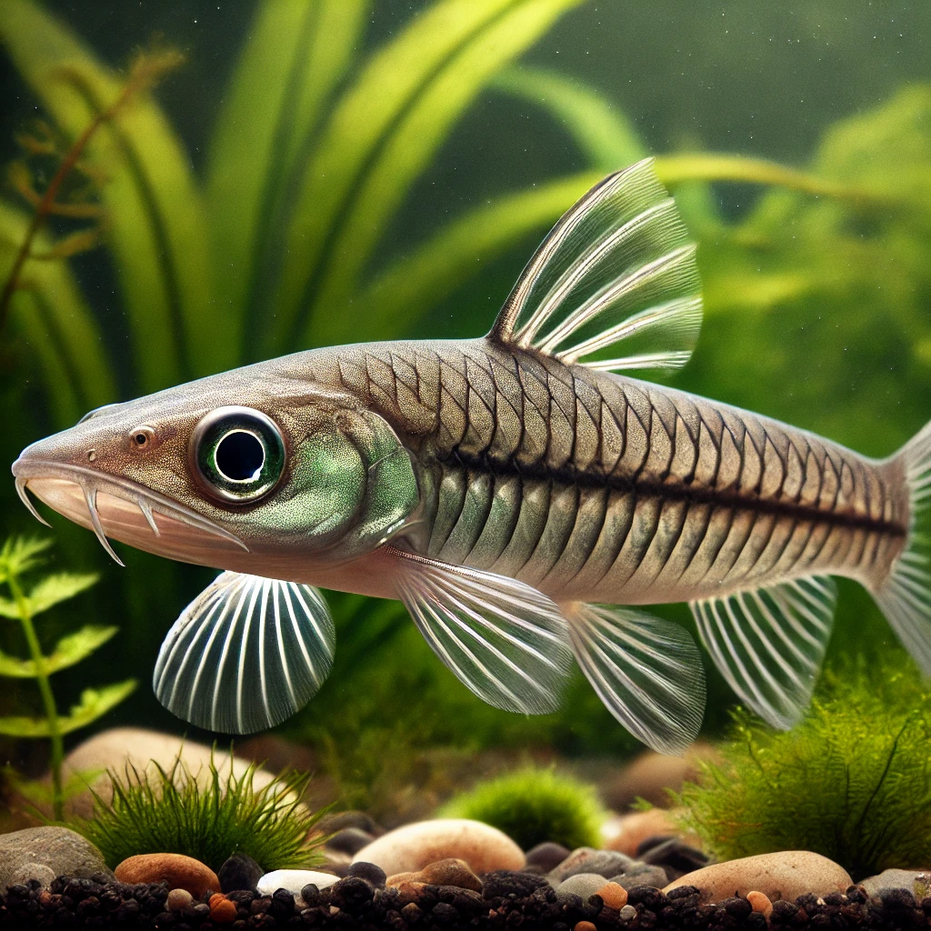 Dermogenys pusillus Суматра полу-...