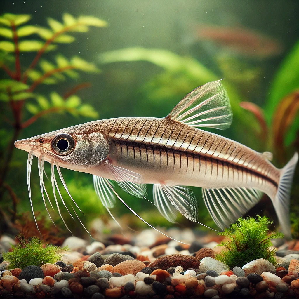 Dianema longibarbis Сов от отвор