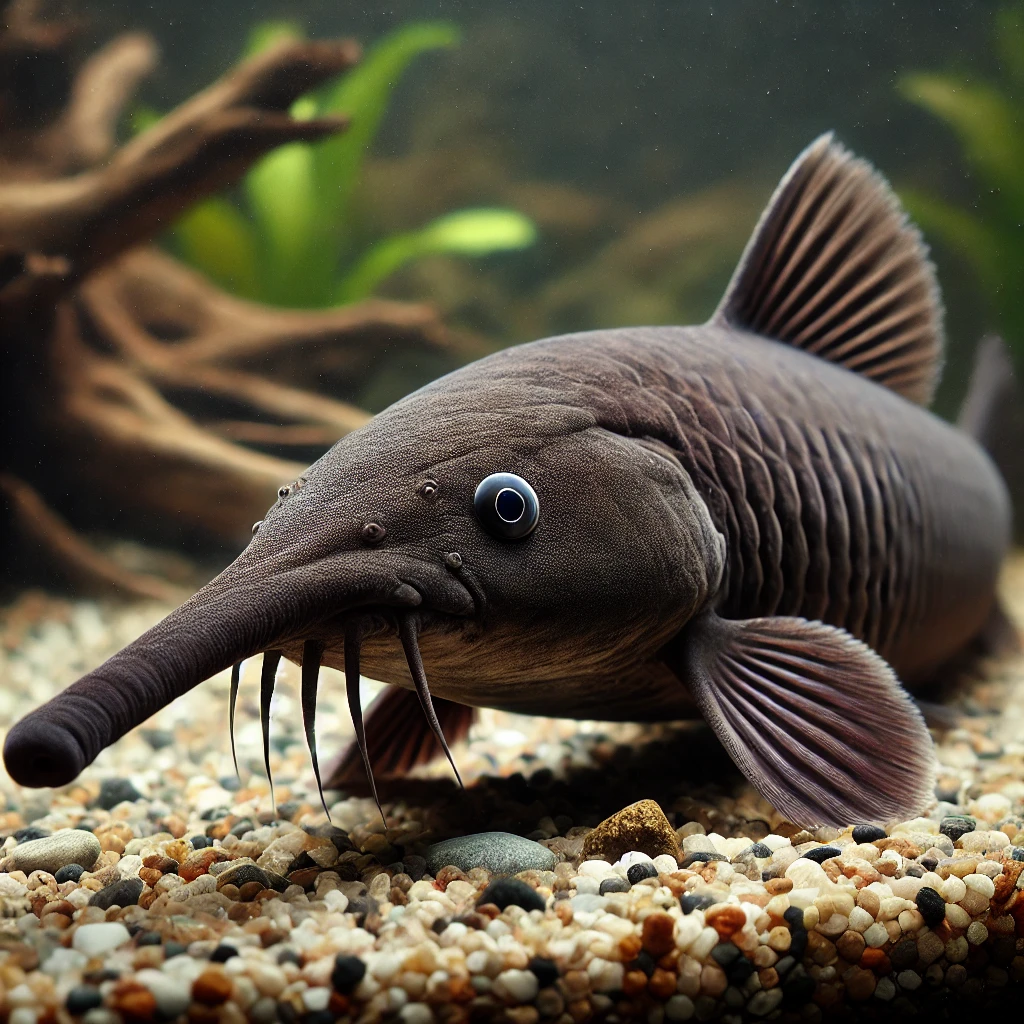 Gnathonemus petersi Риба слонове