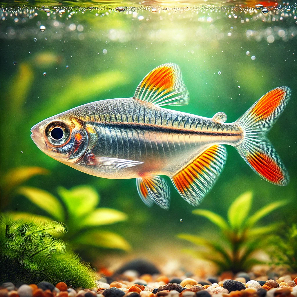 Hasemania nana (Медна тетра)