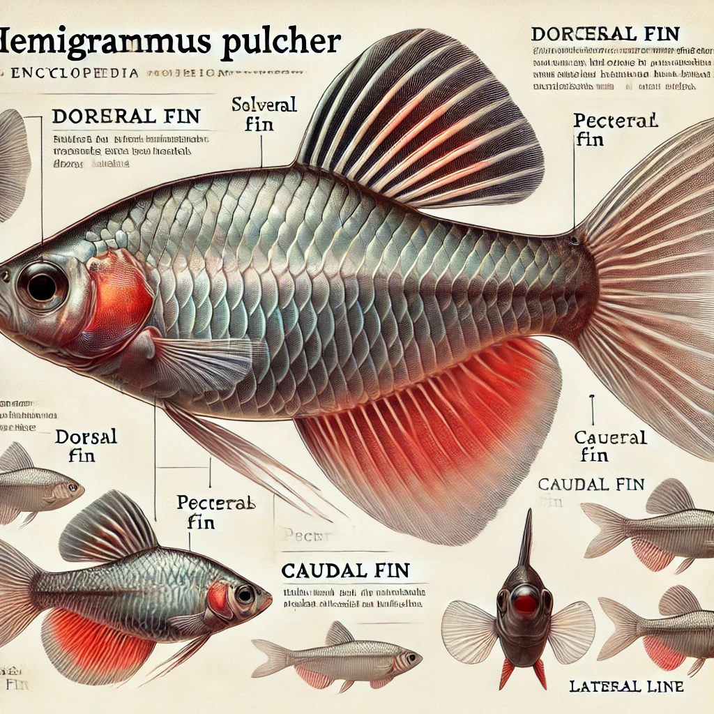 Hemigrammus pulcher Тетра Джоли