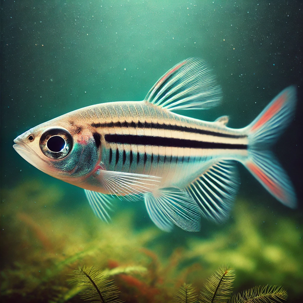 Hyphessobrycon bifasciatus Жълта тетра