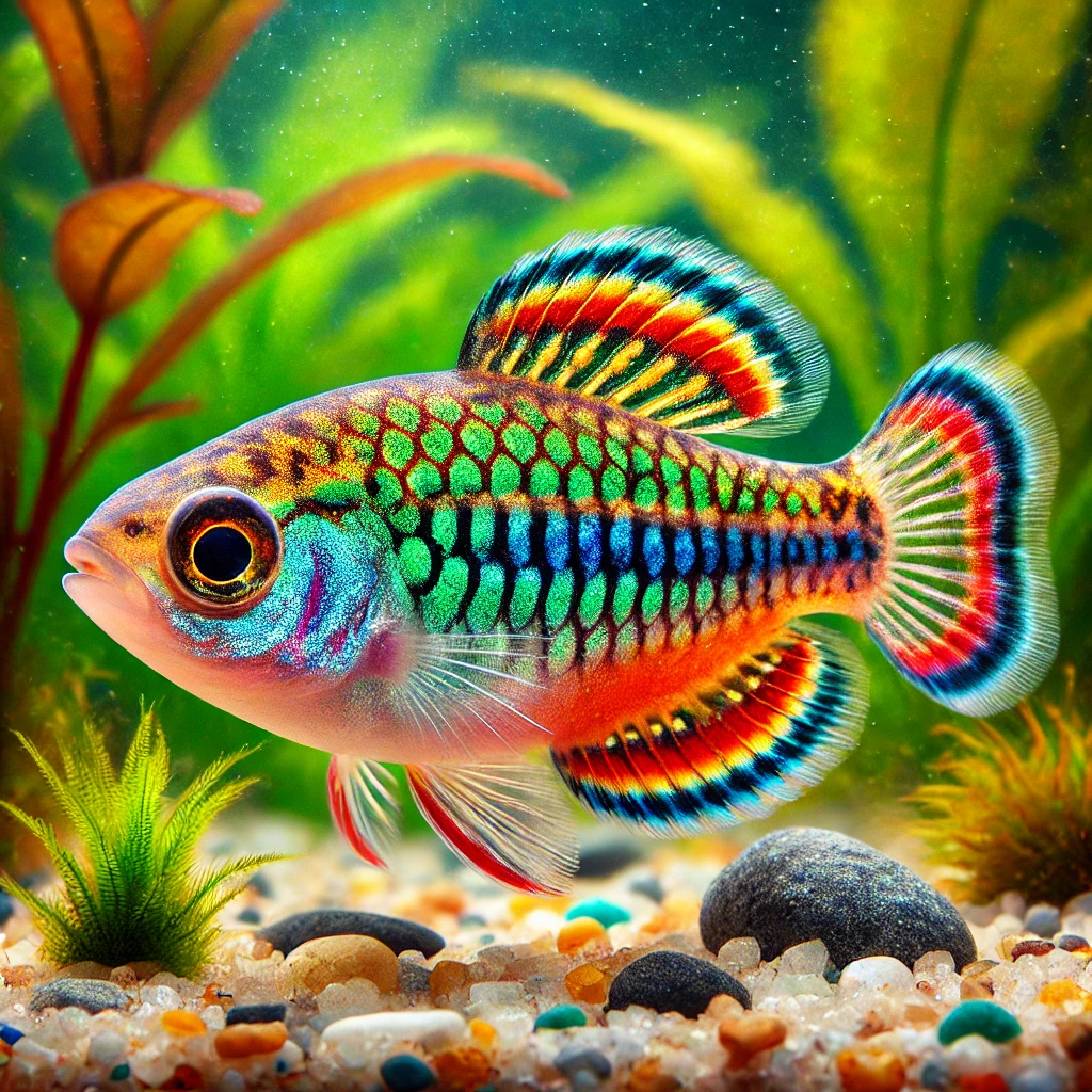 Laetacara curviceps Стандартен ц�...