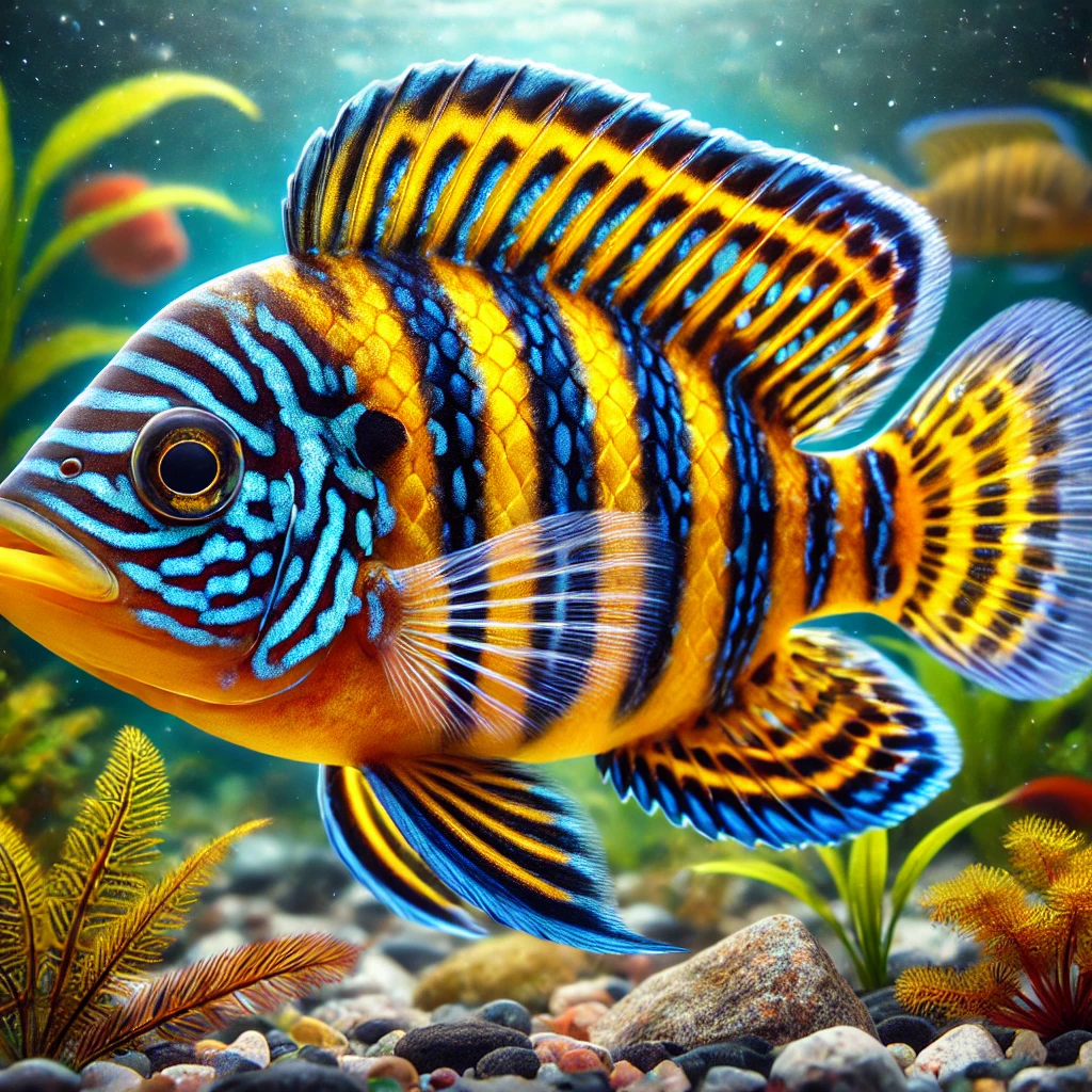 Melanochromis auratus Златна Mbuna