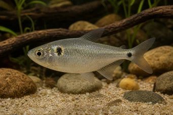 Astyanax bimaculatus (Характер диамант)