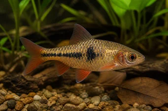 Barbus cumingi (Брадати от Цейлон)