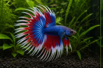 Betta splendens crownmoon Боец