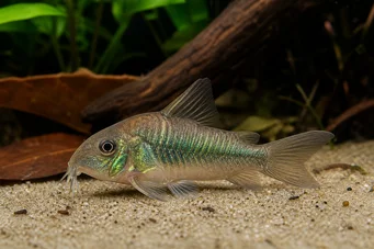 Brochis splendens (Изумруд)