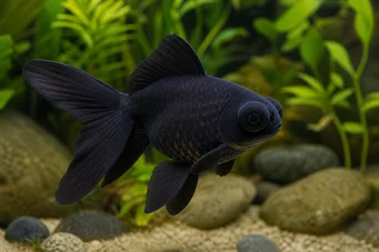 Carassius auratus moor (Мавр)