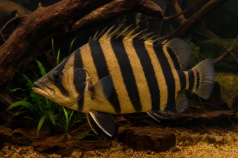 Datnioides microlepis Тигров полюс