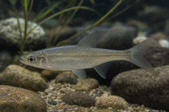 Gymnocharacinus bergi (Голият характер на Патагония)