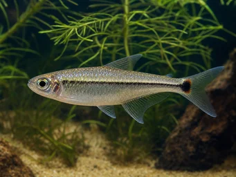 Hemigrammopetersius septentrionalis Северна африкански тетра-Неон