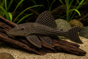 Hypostomus plecostomus Pleco, шайба, смучене
