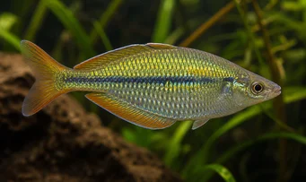Melanotaenia herbertaxelrodi Дъга-en-ciel de Herbert Axelrod