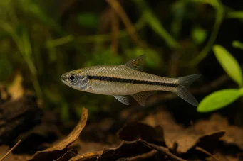 Nannaethiops unitaeniatus (Африканска тетра на линия)