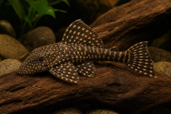 Peckoltia pulcher (Дудже сом от боен кораб)