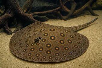 Potamotrygon motoro (Océlée сладководна пастенага)