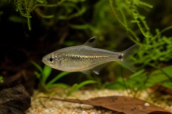 Rachoviscus crassiceps (Характеристики с дебела глава, Златна тетра)