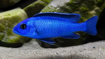 Scianochromis fryeri (Електрическо синьо)