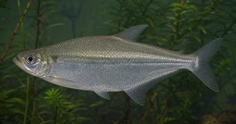 Triportheus pictus Сребърен тетра-наклона