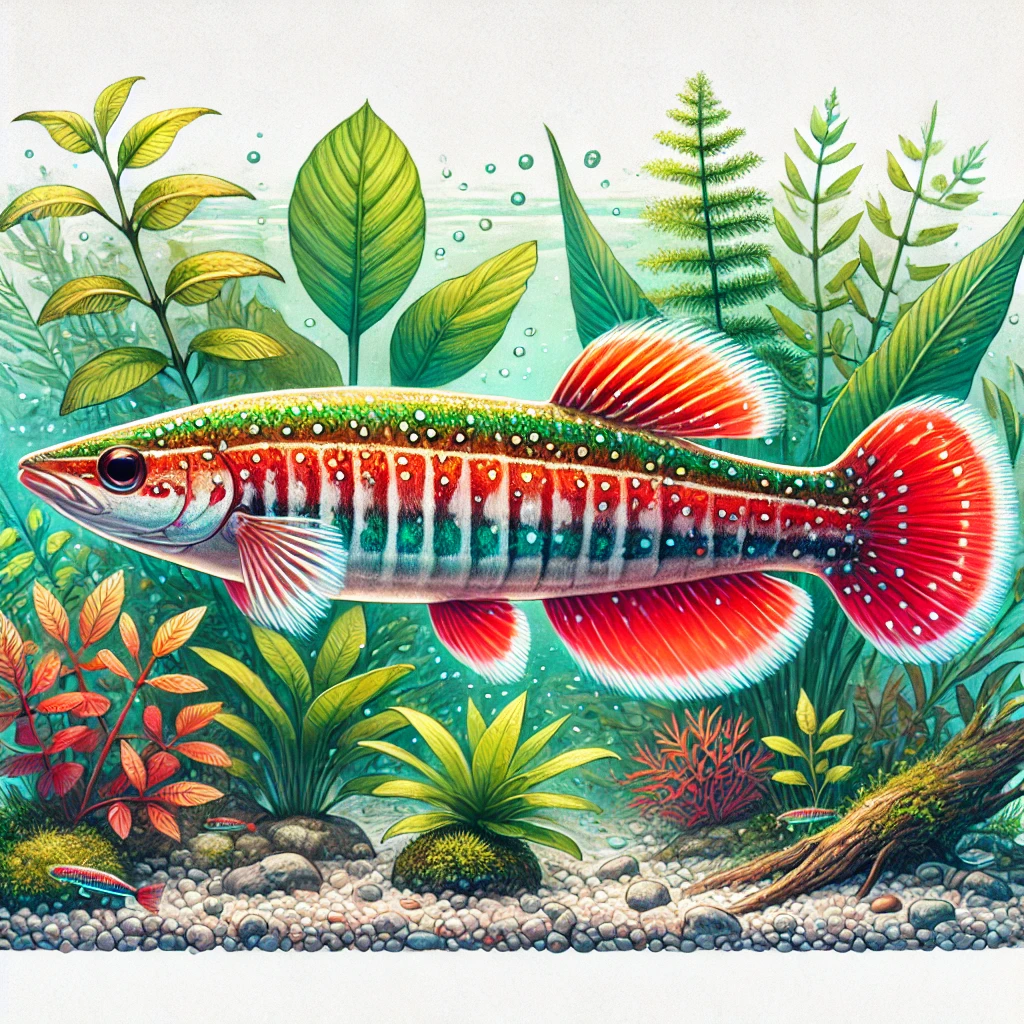 Nannostomus beckfordi aripirangensis (Златна риба молив)