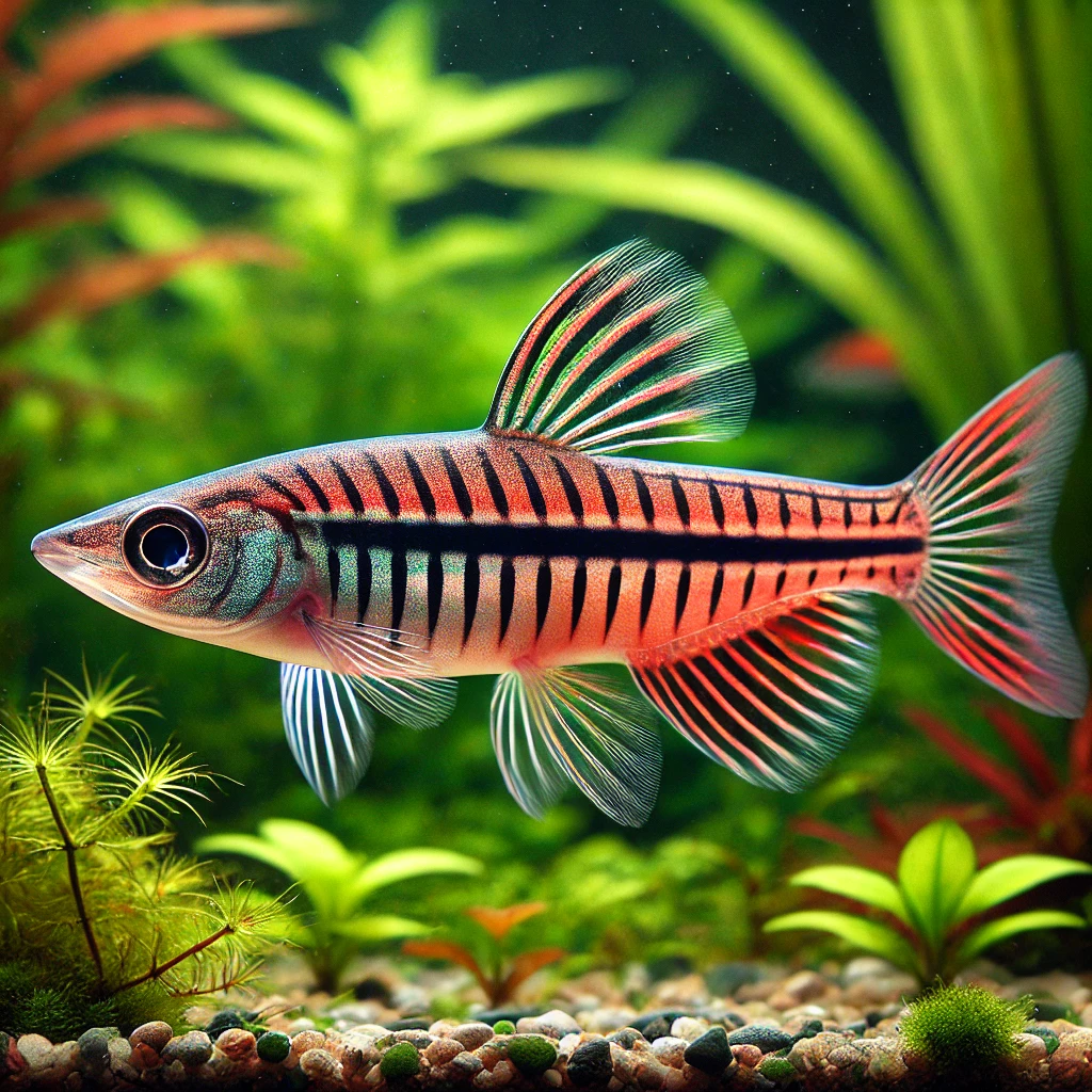 Nannostomus beckfordi Молив