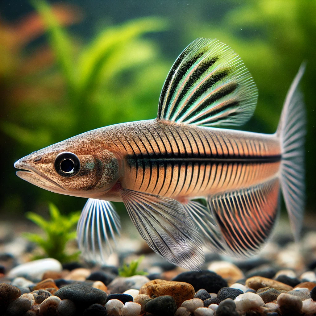 Nannostomus unifasciatus unifasciatus (Риба молив в лента)