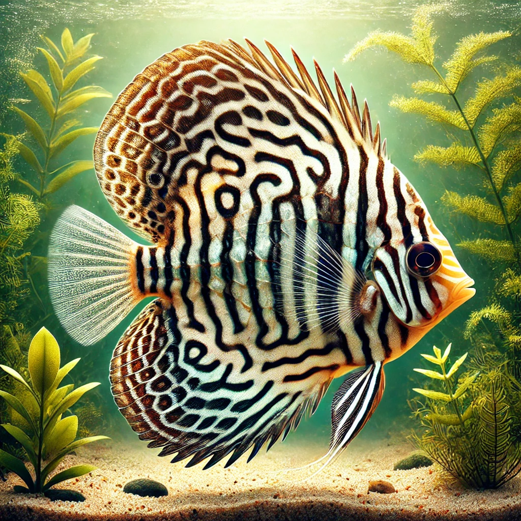 Pantodon buchholzi Риба пеперуд�...