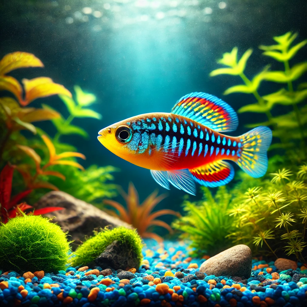 Microgeophagus ramirezi Рамирези