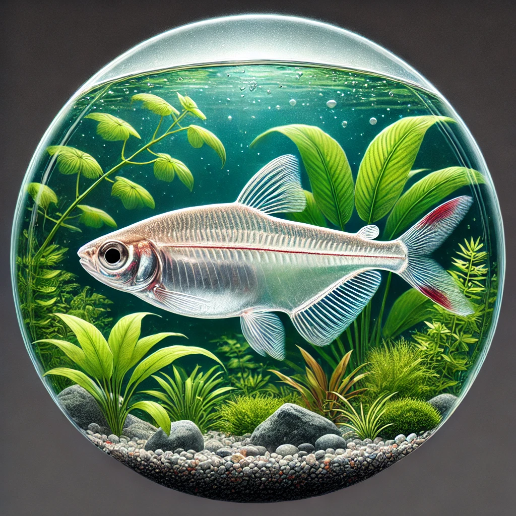 Prionobrama filigera Червено стък�...