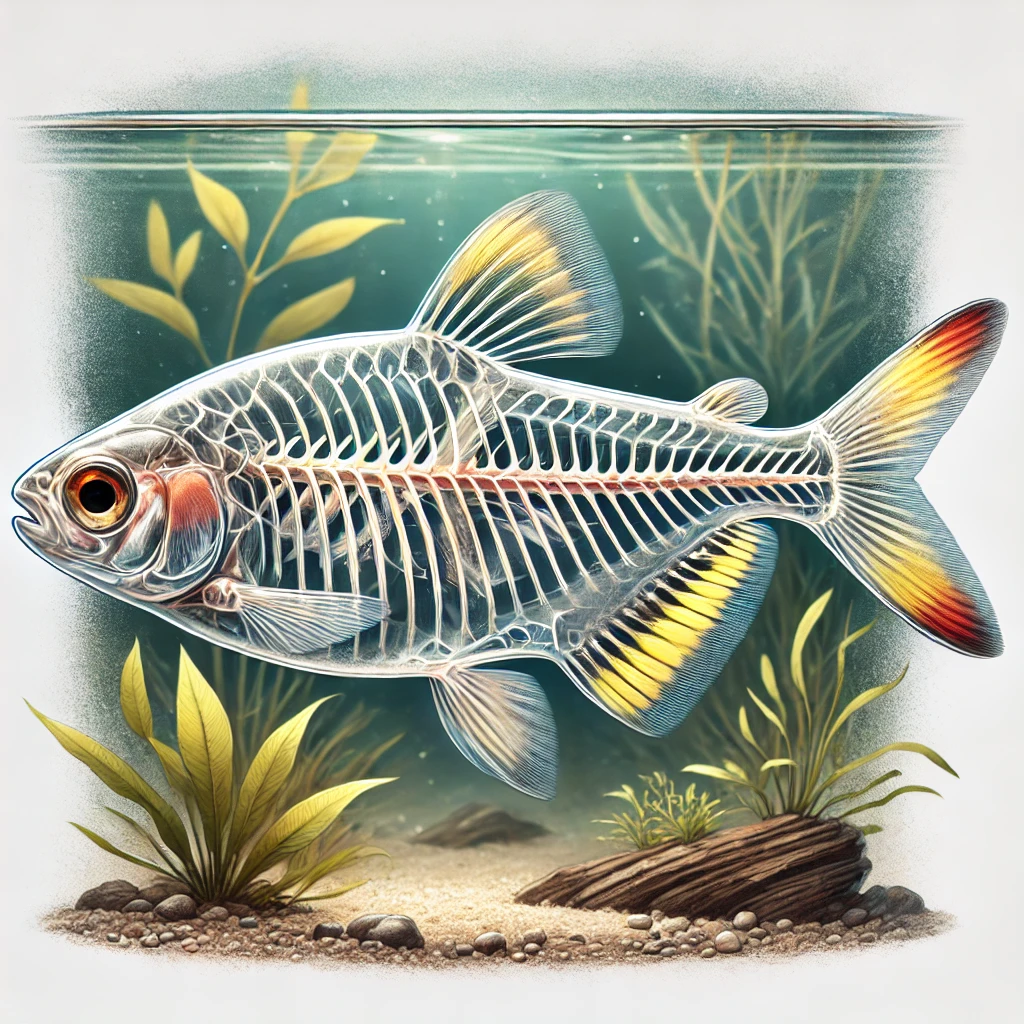 Pristella maxillaris Goldfinch