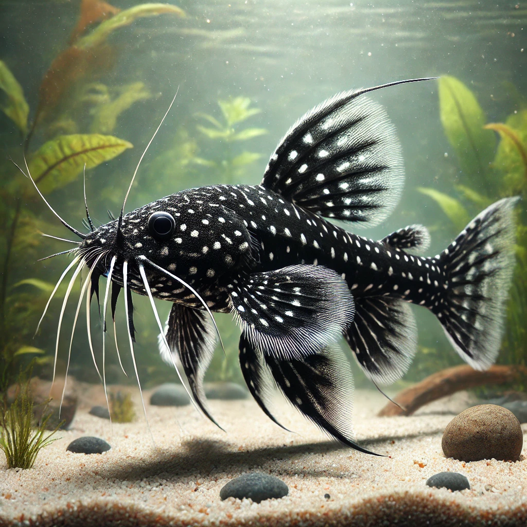 Synodontis angelicus (Сеящ ангел)