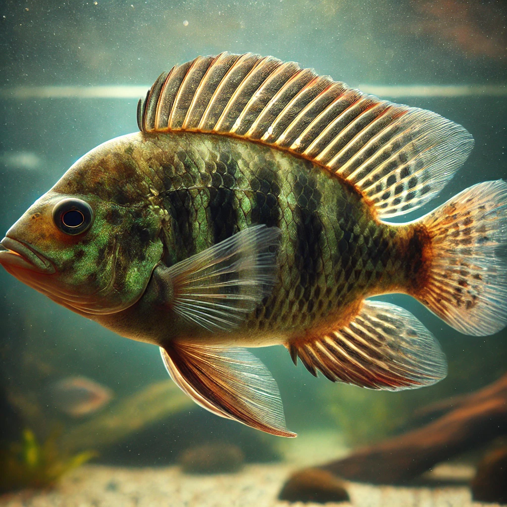 Tilapia mariae (Пет -лентов тилапия)